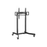 Kép 1/12 - Equip TV állvány - 650631 (55"-100" álló, dönthető, állítható magasság, gurulós, motoros, Max.:120kg, fekete)