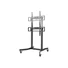 Kép 5/12 - Equip TV állvány - 650631 (55"-100" álló, dönthető, állítható magasság, gurulós, motoros, Max.:120kg, fekete)