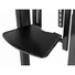 Kép 5/13 - Equip TV állvány - 650633 (55"-100" álló, dönthető, állítható magasság, gurulós, motoros, Max.:120kg, fekete)
