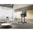 Kép 9/13 - Equip TV állvány - 650633 (55"-100" álló, dönthető, állítható magasság, gurulós, motoros, Max.:120kg, fekete)