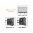 Kép 7/10 - Equip Soundbar fali konzol - 650895 (Támogatott szélesség: 86-155mm, rezgés csökkentés, fekete)