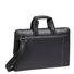 Kép 1/5 - RivaCase 8930 Slim (PU) Notebook táska 15,6" fekete (6906201089308)