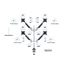 Kép 9/31 - MULTIBRACKETS 4 karos asztali konzol, M VESA Gas Lift Arm Quad Silver