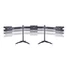 Kép 3/8 - MULTIBRACKETS 3 karos asztali konzol, M VESA Desktopmount Triple Stand 24"-32"