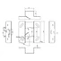 Kép 3/5 - MULTIBRACKETS mennyezeti projektor állvány Universal Projector Ceiling Mount 900-1600 with Finetune, fehér