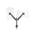 Kép 14/27 - MULTIBRACKETS 2 karos asztali konzol, M VESA Gas Lift Arm Dual Black HD