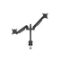 Kép 22/27 - MULTIBRACKETS 2 karos asztali konzol, M VESA Gas Lift Arm Dual Black HD