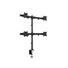 Kép 1/20 - MULTIBRACKETS Asztali konzol (4 képernyős rögzítőkar), M Deskmount Basic Quad
