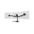 Kép 18/21 - MULTIBRACKETS 3 karos asztali állvány (Deskstand Basic Triple), 15-27", Fekete