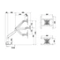 Kép 22/22 - MULTIBRACKETS 7350073737116, VESA Gas Lift XL Single White, 15"-38"