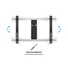 Kép 21/24 - MULTIBRACKETS Fali konzol, M VESA Flexarm Thin Black Large