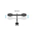 Kép 12/18 - MULTIBRACKETS asztali rögzítő, M VESA Desktopmount Dual Desk Clamp 24"-32"
