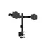 Kép 1/18 - MULTIBRACKETS asztali rögzítő, M VESA Desktopmount Dual Desk Clamp 24"-32"