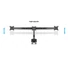 Kép 11/18 - MULTIBRACKETS 3 karos asztali konzol, M VESA Desktopmount Triple Desk Clamp 15"-24"
