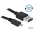 Kép 1/4 - Delock Kábel - 83368 (USB-A 2.0 -> USB Micro-B, apa / apa, 3m)