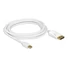 Kép 2/2 - Delock Kábel - 83483 (Mini Displayport 1.2 > Displayport 1.2, 4K@30Hz, aranyozott, 3m)