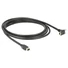 Kép 1/2 - DELOCK Cable FireWire FW400 6Pin -> FW800 9Pin 90° St/St 3m