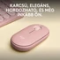 Kép 2/10 - Logitech M350s Pebble 2 vezeték nélküli egér rose (910-007014)