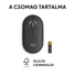 Kép 9/10 - Logitech M350s Pebble 2 vezeték nélküli egér graphite (910-007015)