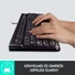 Kép 2/8 - Logitech Desktop MK120 vezetékes billentyűzet és egér szett, angol (920-002563)