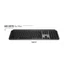 Kép 6/7 - LOGITECH MX Keys for Mac Advanced Wireless Illuminated Keyboard - SPACE GREY - UK - EMEA