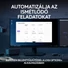 Kép 4/10 - Logitech MX Keys S vezeték nélküli US International billentyűzet halványszürke (920-011588)