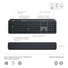 Kép 6/11 - Logitech MX Keys S Combo vezeték nélküli US International billentyűzet grafitszürke (920-011614)