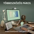 Kép 3/11 - Logitech Pebble 2 Combo US INTL Bluetooth-billentyűzet + egér graphite (920-012239)