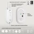 Kép 7/11 - Logitech Pebble 2 Combo US INTL Bluetooth-billentyűzet + egér fehér (920-012240)