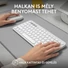 Kép 8/11 - Logitech Pebble 2 Combo US INTL Bluetooth-billentyűzet + egér fehér (920-012240)
