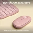 Kép 2/11 - Logitech Pebble 2 Combo US INTL Bluetooth-billentyűzet + egér rose (920-012241)