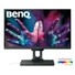 Kép 1/5 - BenQ Monitor 25" - PD2500Q (IPS, 16:9, 2560x1440, 4ms, 350cd / m2, DP, mDP, HDMI, USB, Speaker, mag.áll, VESA, Pivot)