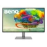 Kép 1/3 - BenQ monitor 32" - PD3220U (IPS, 16:9, 3840x2160, DP, HDMI, USB) HDR10, Speaker, HAS, Pivot