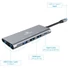Kép 3/4 - GEMBIRD Cablexpert Multiport adapter 3 az 1-ben USB-A, HDMI, Type-C
