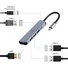 Kép 2/3 - Gembird A-CM-COMBO5-03 5-port 87W USB-C dokkoló szürke