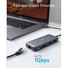 Kép 5/6 - ANKER USB HUB, PowerExpend 8-in-1, USB-C Media Hub, 2xHDMI, 2xUSB3.0, Ethernet, SD / microSD kártyaolvasóval - A83800A