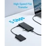 Kép 2/6 - ANKER USB HUB 364 10-in-1, USB-C, Dual 4K HDMI, 2xUSB3.2, 1xLAN, 2xUSB2.0, SD kártyaolvasóval - A83A2G11