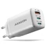 Kép 3/3 - Hálózati töltő Axagon 2x USB-C, 1x USB-A, 65 W PD3.0/QC4+/PPS/Apple, fehér