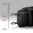 Kép 2/7 - Hálózati töltő AXAGON ACU-PD20 PD3.0 & QC4+ 20W Fekete