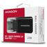 Kép 5/6 - Hálózati töltő Axagon 1x USB-C és 1x USB-A, 22W PD3.0/QC3.0/AFC/Apple, fekete
