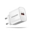 Kép 7/7 - Hálózati töltő AxagonACU-QC18 wall charger 1x QC3.0/AFC/FCP/SMART, 18W, fehér