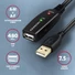 Kép 1/6 - Kábel AXAGON ADR-207 USB repeater/hosszabbító kábel 7.5 m