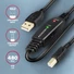 Kép 1/6 - Kábel AXAGON ADR-220B USB Repeater Cabel 20m fekete