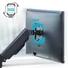 Kép 5/12 - Advance Monitor Asztali konzol - Ergomount Xtrem (17-45", Max.: 15kg, dönthető, forgatható, gázrugó, fekete)