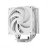 Kép 2/9 - DeepCool CPU Cooler - AG400 G2 WH (29,22 dB; max, 119,08 m3 / h; 4pin csatlakozó, 4 db heatpipe, 12cm, PWM, fehér)