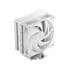 Kép 1/9 - DeepCool CPU Cooler - AG400 G2 WH (29,22 dB; max, 119,08 m3 / h; 4pin csatlakozó, 4 db heatpipe, 12cm, PWM, fehér)