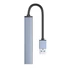 Kép 2/3 - Orico 4x USB 3.0 Hub szürke (AH-A13-GY)