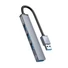 Kép 1/3 - Orico 4x USB 3.0 Hub szürke (AH-A13-GY)