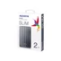 Kép 1/7 - ADATA AHC660-2TU31-CGY External HDD HC660 2TB USB3.0 GRAY COLOR BOX