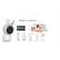 Kép 9/11 - Arenti bébiőr - AINANNY-CAM (3MP, Wifi, sírás-, hőmérséklet-, páratartalom figyelés, microSD, mikrofon, hangszóró)